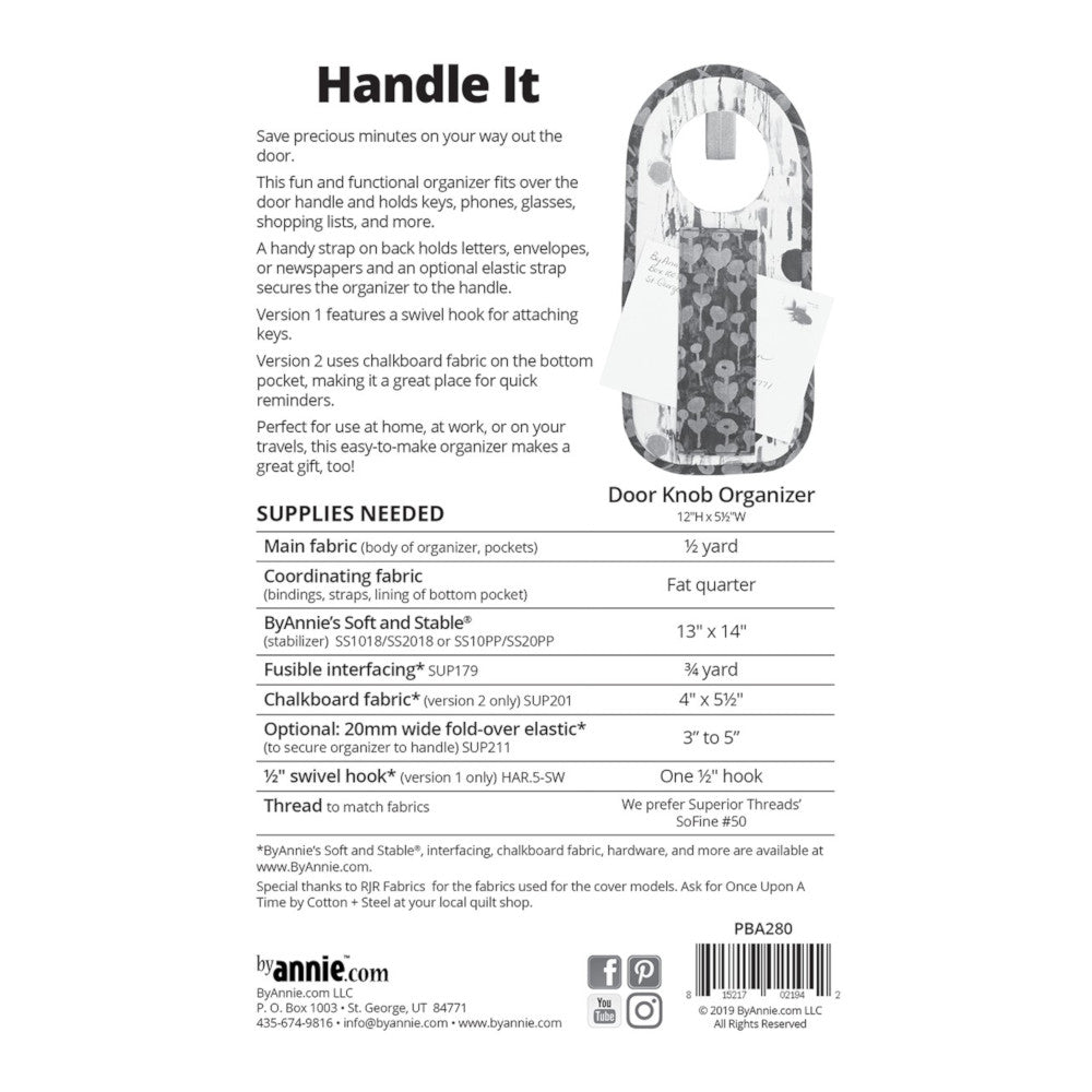 Handle It Pattern image # 54901