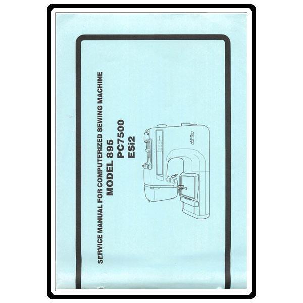 Service Manual, Brother PC-7500 image # 22150