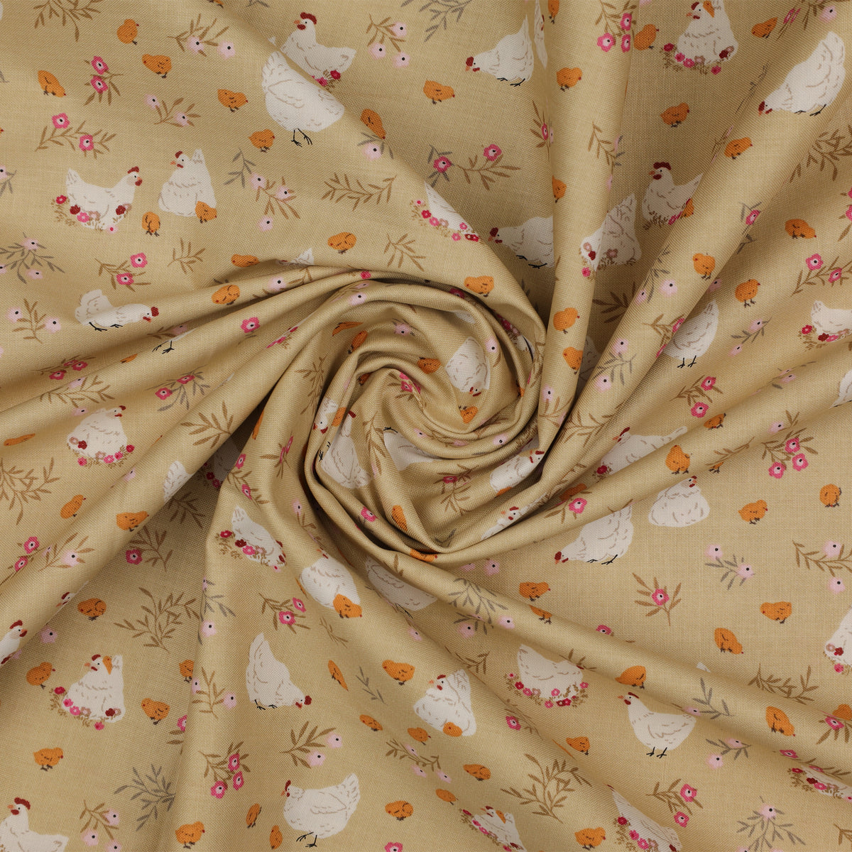 Primrose & Parsley Fabric Collection - Nesting Sage: swirled PCPR26839