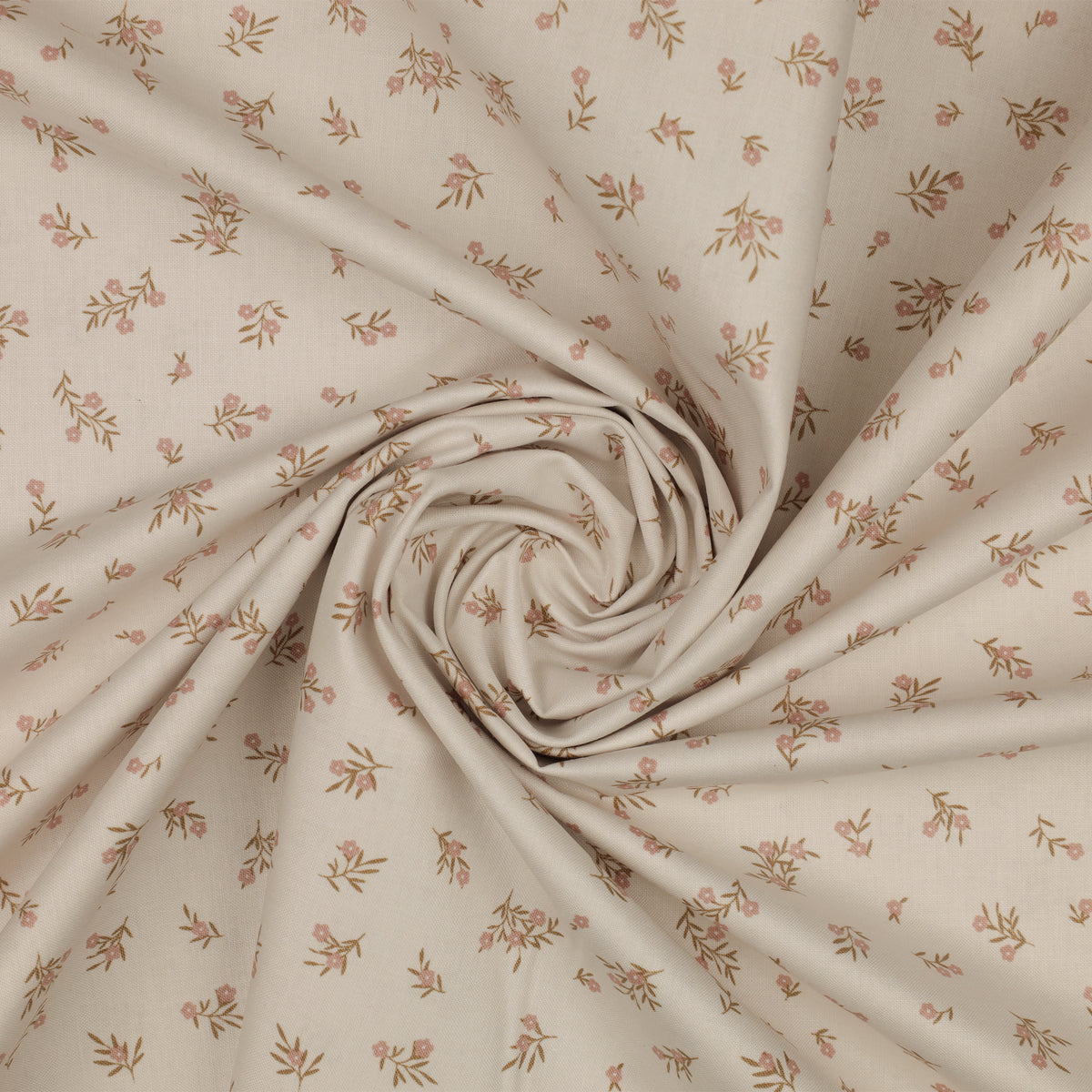 Primrose & Parsley Fabric Collection - Meadow Sprigs Beige: swirled PCPR26841