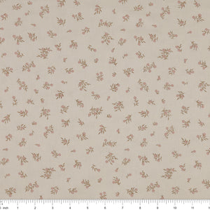 Primrose & Parsley Fabric Collection - Meadow Sprigs Beige: with ruler for scale PCPR26841