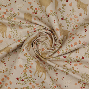 Primrose & Parsley Fabric Collection - Barnyard Babies Beige: swirled PCPR26844