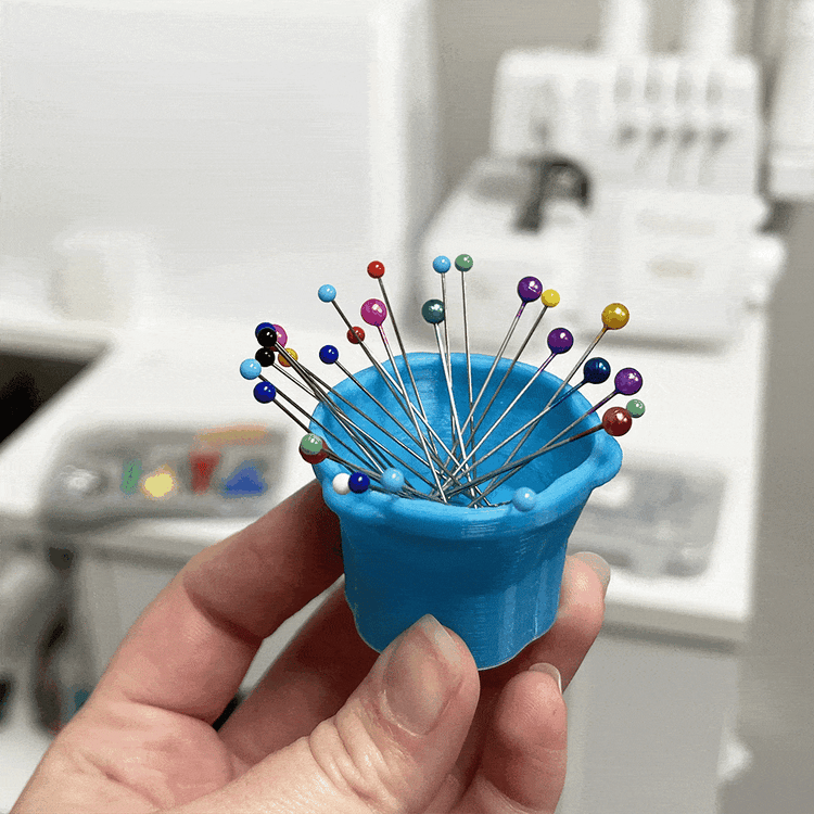 Magnetic Flower Pin Cups image # 97758