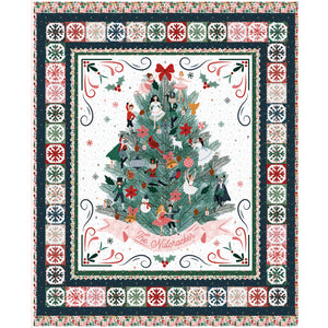 Nutcracker Tradition Fabric Collection - Decorate the Tree Panel
