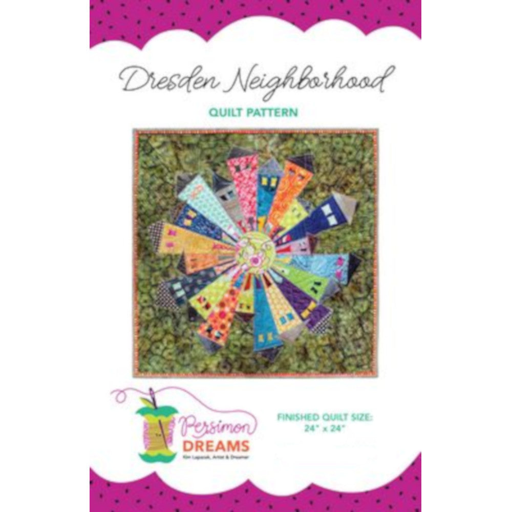Dresden Neighborhood Mini Quilt Pattern image # 49797