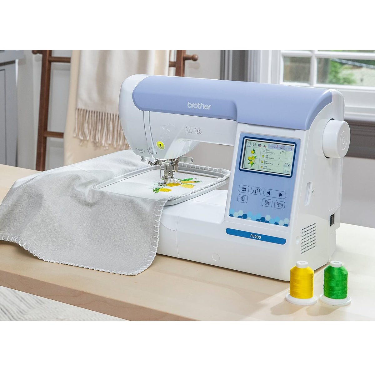 Repositional Embroidery Brother PE900 Embroidery Machine w/ FREE Repositionable 5