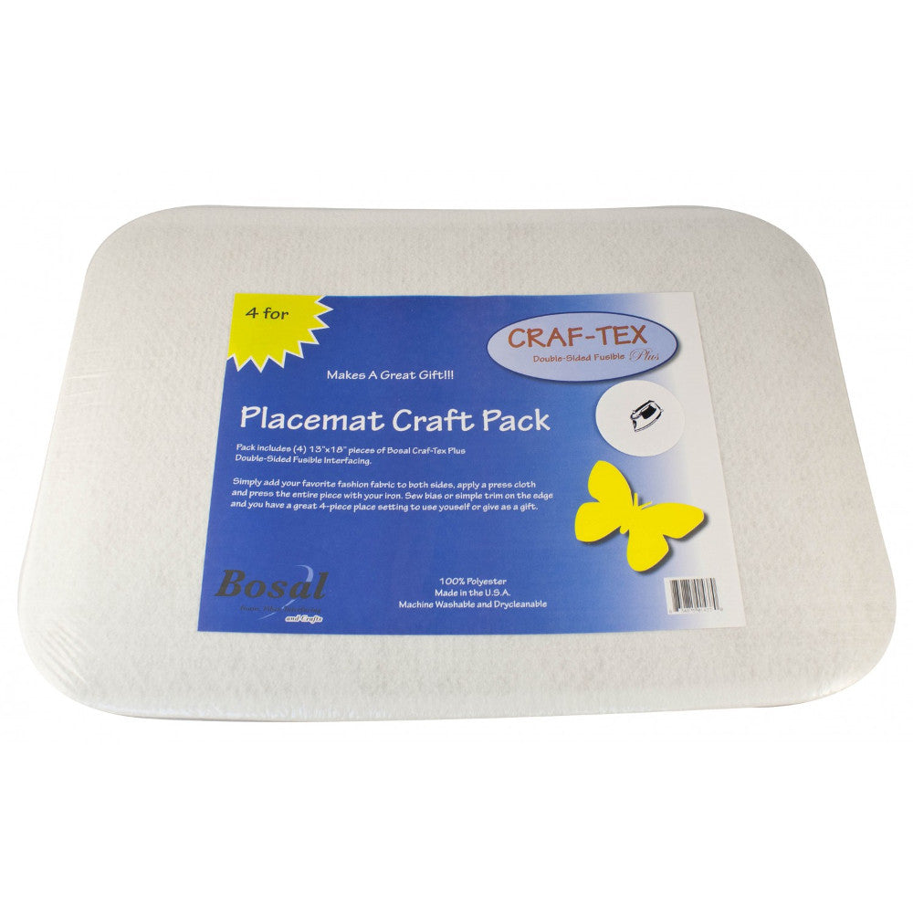 Bosal Placemat Rectangle Craft Pack - 4pk image # 43433