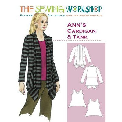 Ann's Cardigan Pattern, The Sewing Workshop image # 37888