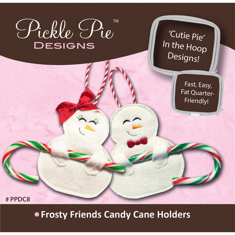 Frosty Friends Candy Cane Holders Pattern CD image # 44892