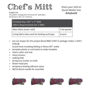 Chef's Mitt Pattern image # 73506