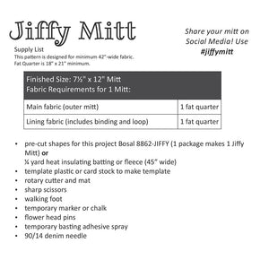 Jiffy Mitt Pattern image # 73510