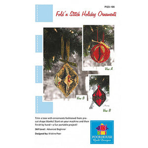 Fold N Stitch Holiday Ornaments Pattern image # 53914