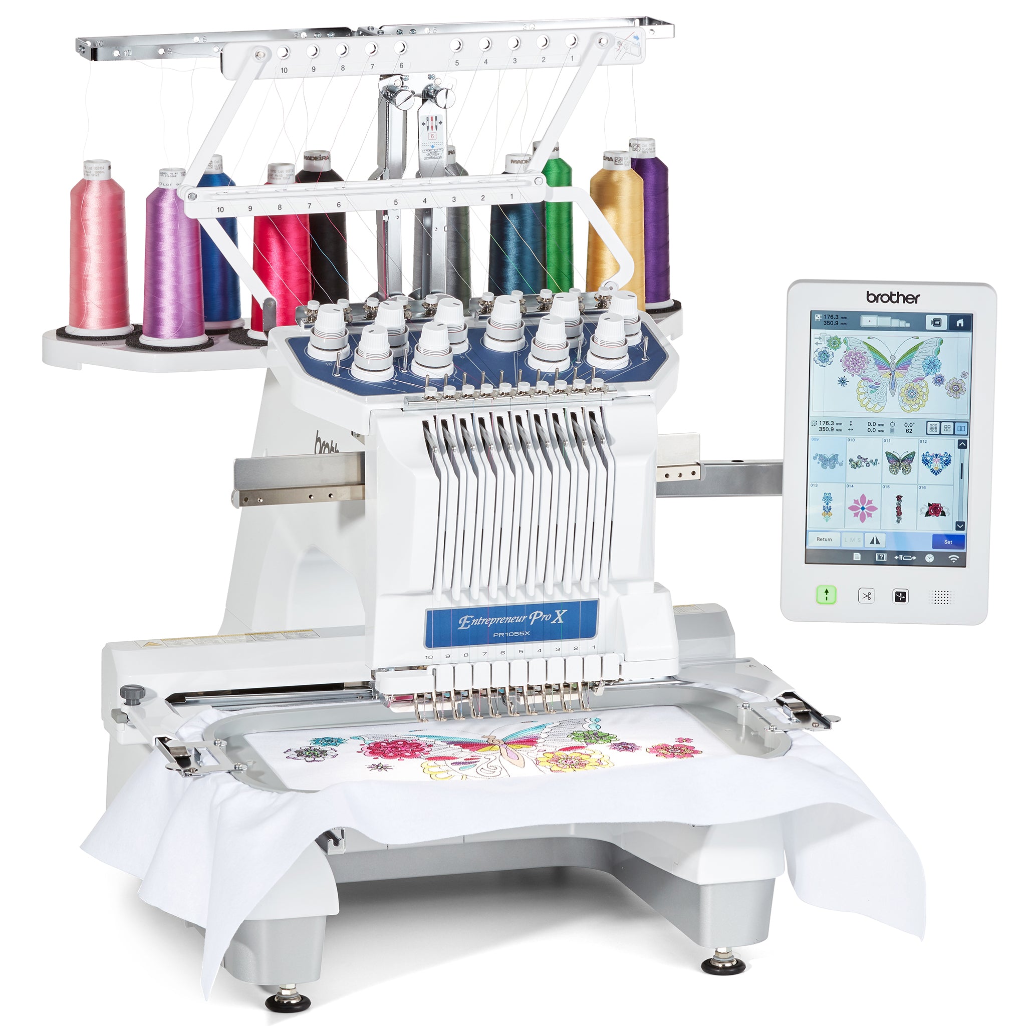 Thinkbox Embroidery Machine Brother Entrepreneur Pro X 10-Needle Embroidery Machine