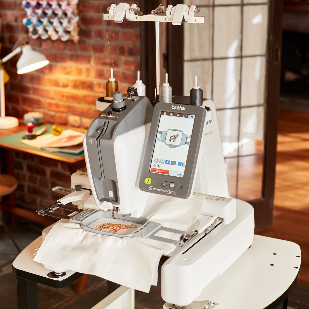 Brother Monogram Machine Brother Entrepreneur One PR1X Embroidery Machine