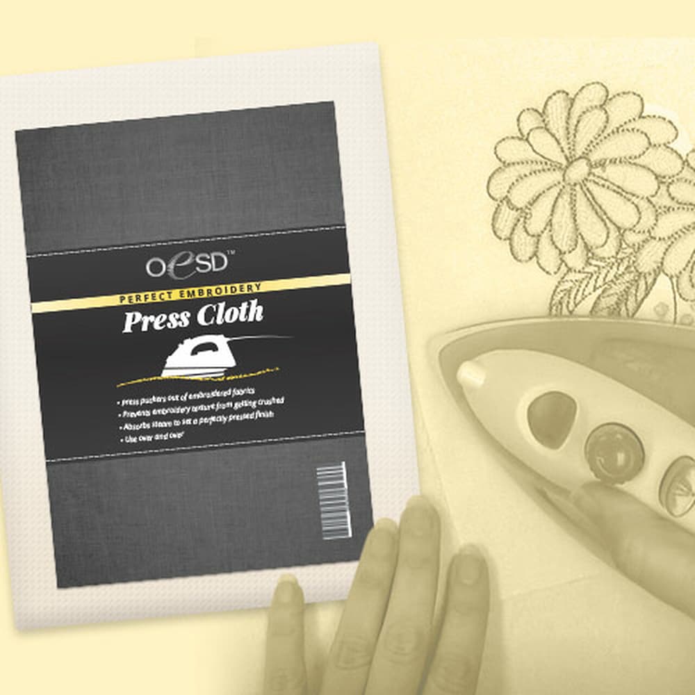 Perfect Embroidery Press Cloth, OESD image # 88426