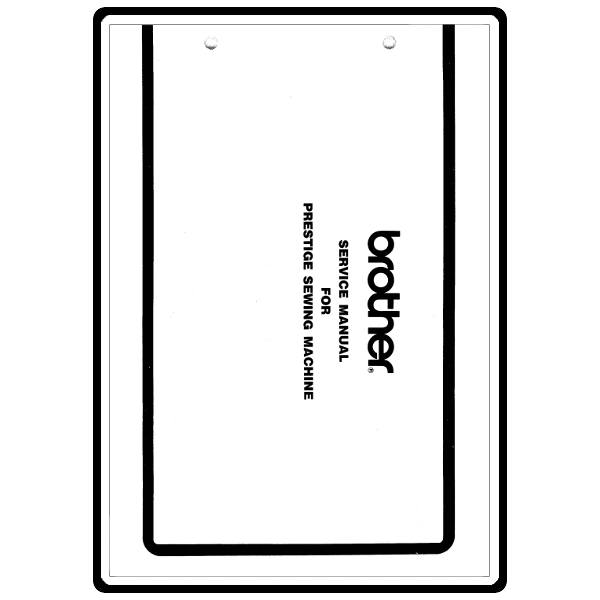 Service Manual, Brother PRESTIGE30 image # 10858