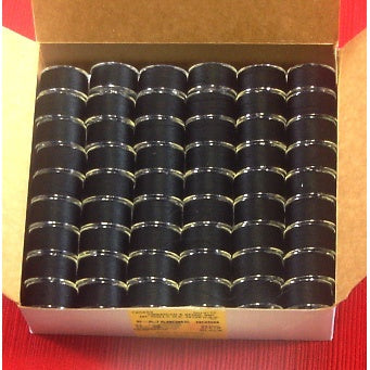 Prewound Bobbins, Black, 108pk, Janome #PREWB108 image # 21113