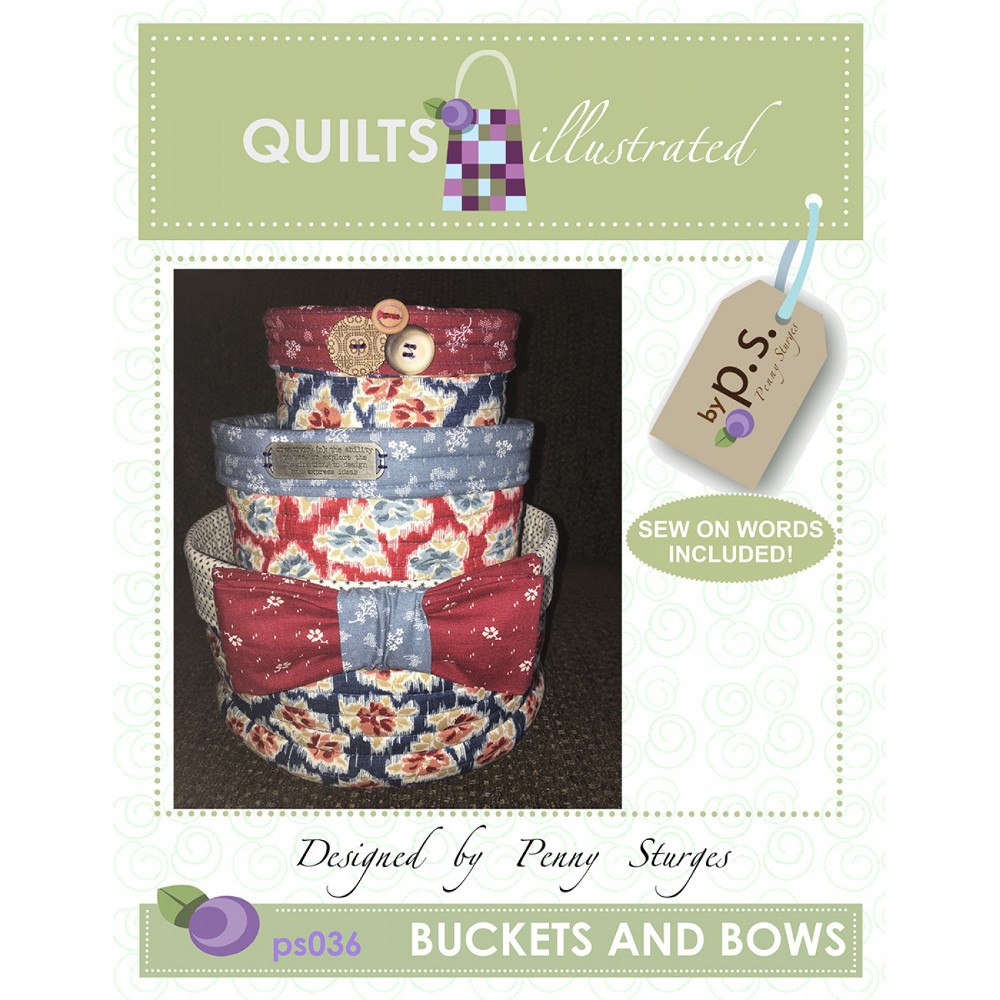 Nesting Buckets Pattern, Buckets n Bows