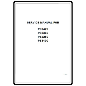 Service Manual, Brother PS2360 image # 10870