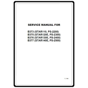 Service Manual, Brother PS2400 image # 10871