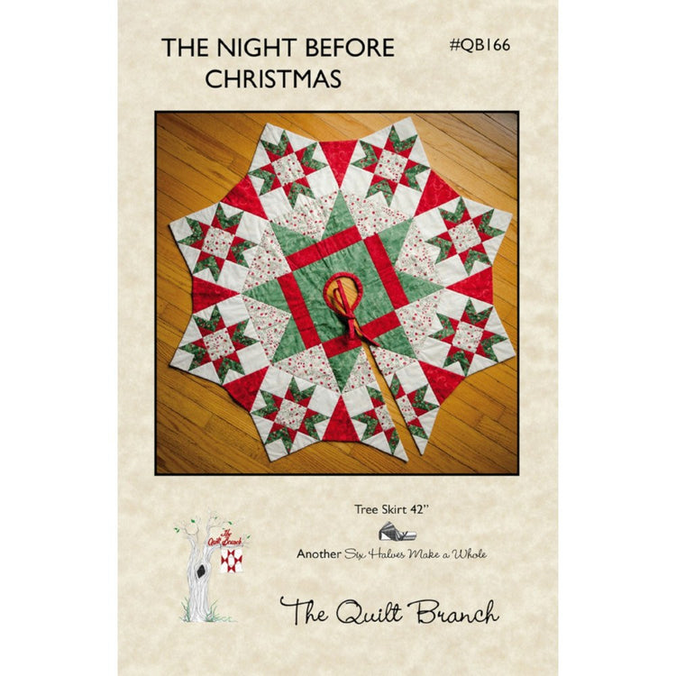 The Night Before Christmas Tree Skirt Pattern image # 55832