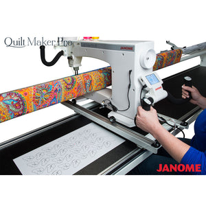 Janome QMPRO18 Quilt Maker Pro 18 Longarm Quilting Machine with Adjustable Frame image # 48235