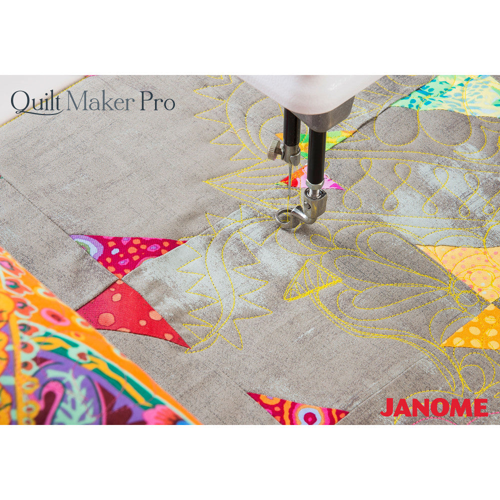 Janome QMPRO18 Quilt Maker Pro 18 Longarm Quilting Machine with Adjustable Frame image # 48239