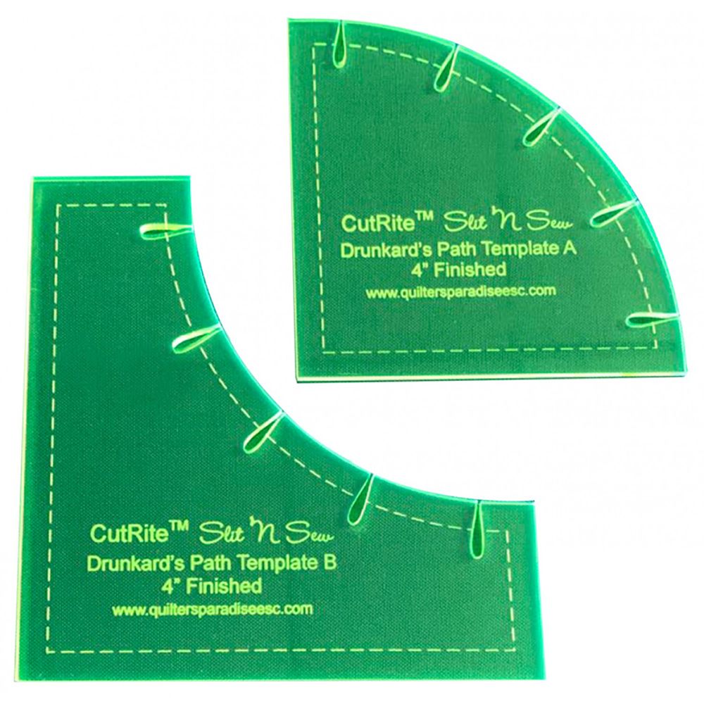 CutRite, Slit 'N Sew Drunkards Path Template