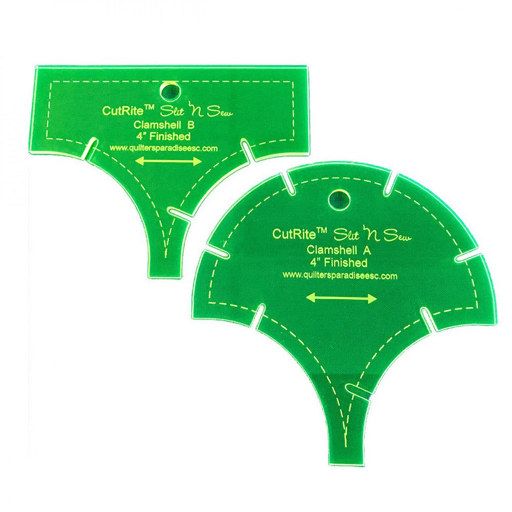 CutRite, Slit 'N Sew Clamshell Template image # 61595