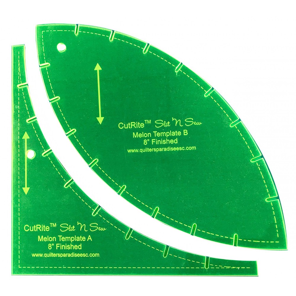 CutRite, Slit 'N Sew Melon Template image # 61608