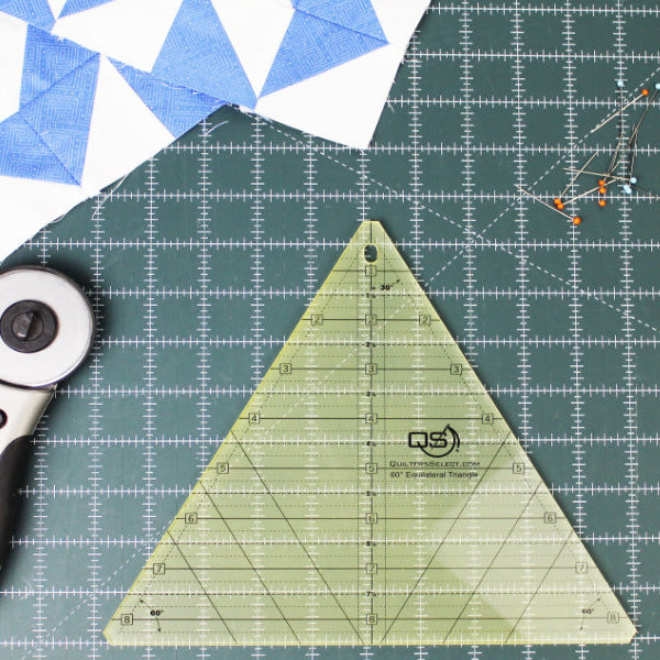 Xdj Triangle Ruler Quilter's Select 60 Degree Triangle Ruler