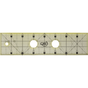 Quilters Select Precision Machine Quilting Ruler - 2in x 8in image # 59199