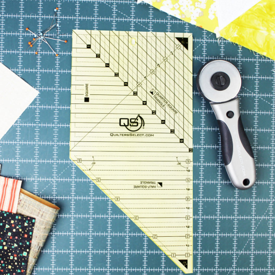 Quilters Select Tri Square 3-In-1 Combo Ruler image # 110199