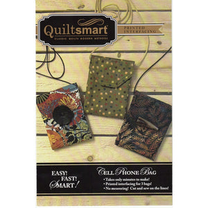 Quiltsmart Cell Phone Bag Pattern Kit image # 59050