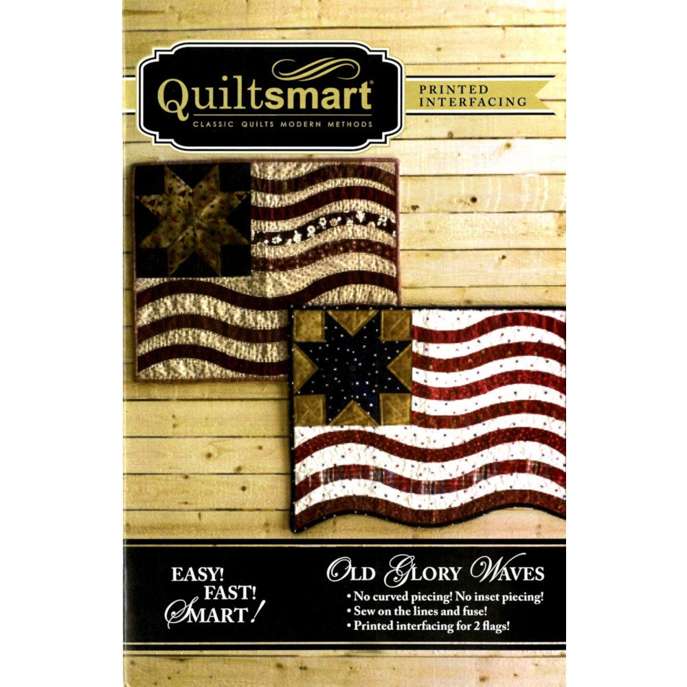 Quiltsmart Old Glory Waves Pattern Kit image # 59056