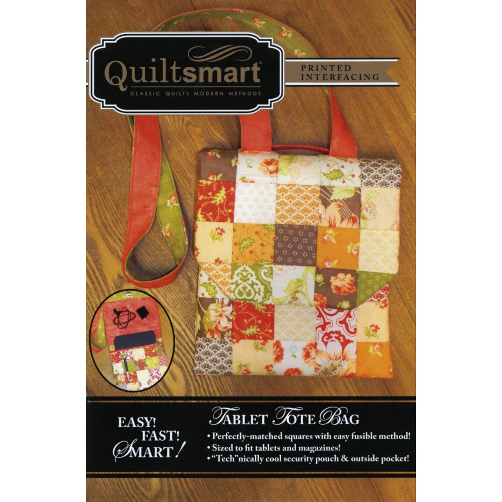 Quiltsmart Tablet Tote Bag Pattern Kit image # 59065