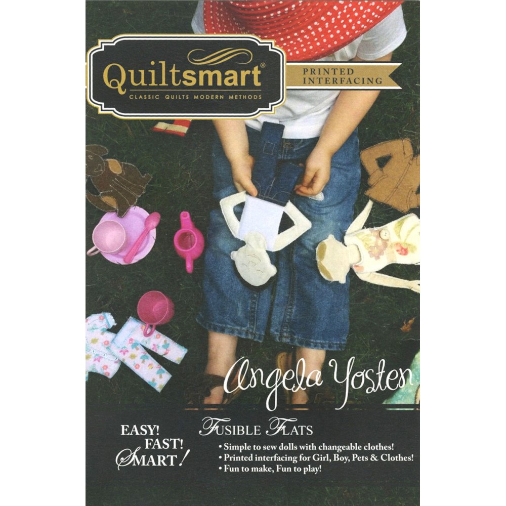 Quiltsmart Fusible Flats Doll Pattern Kit image # 59066