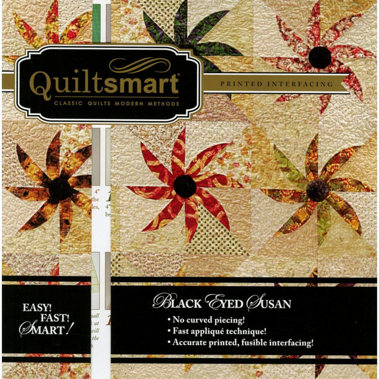 Quiltsmart Black-Eyed Susan Snuggler Pattern Kit image # 59072