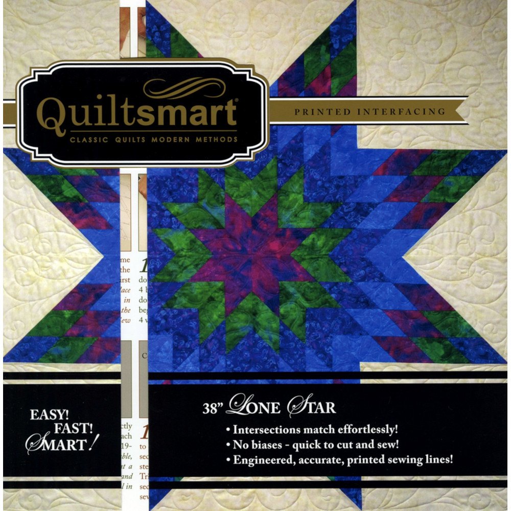 Quiltsmart 38in Lone Star Snuggler Pattern image # 59123