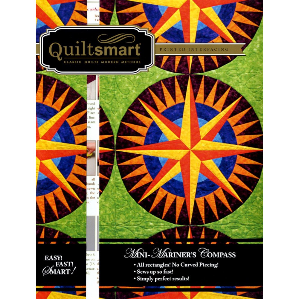 Quiltsmart Mini Mariner's Compass Pattern Kit image # 59138