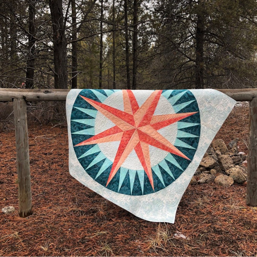 Quiltsmart Mariner's Compass Pattern Kit image # 59152