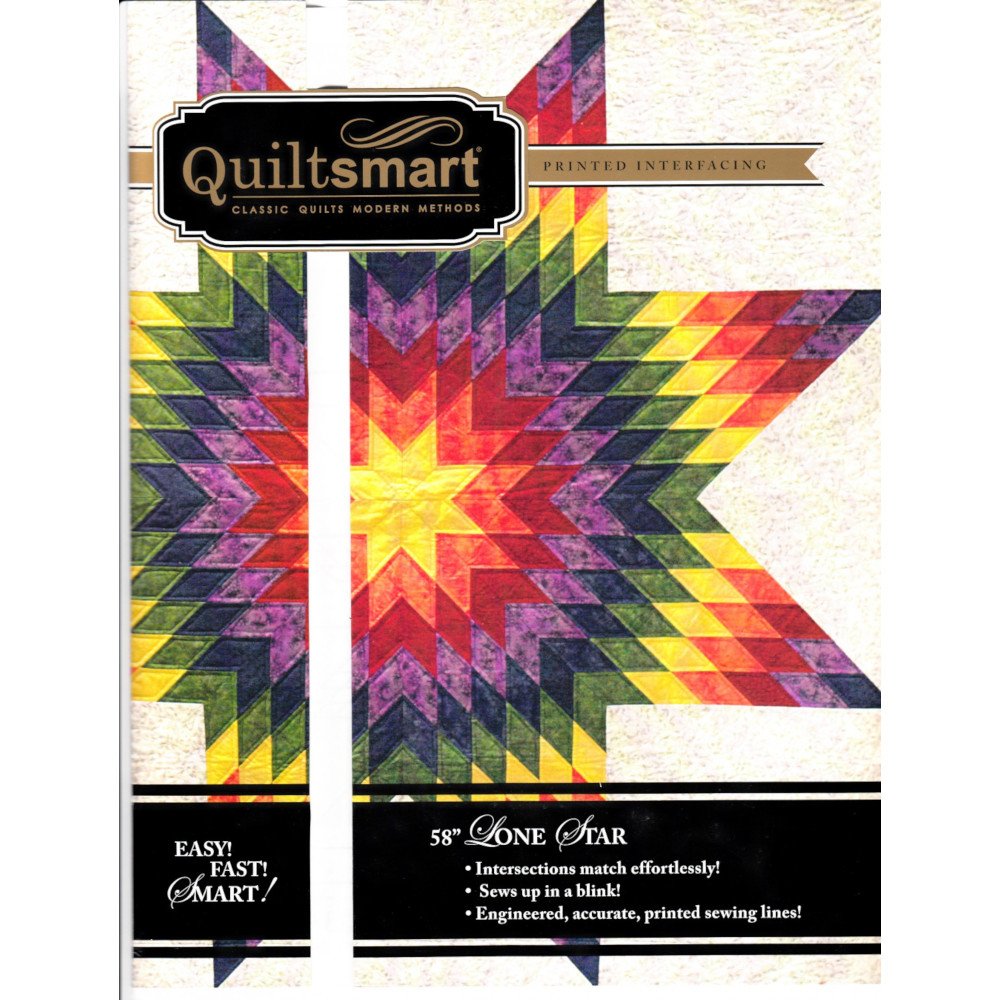 Quiltsmart 58in Lone Star Pattern Kit
