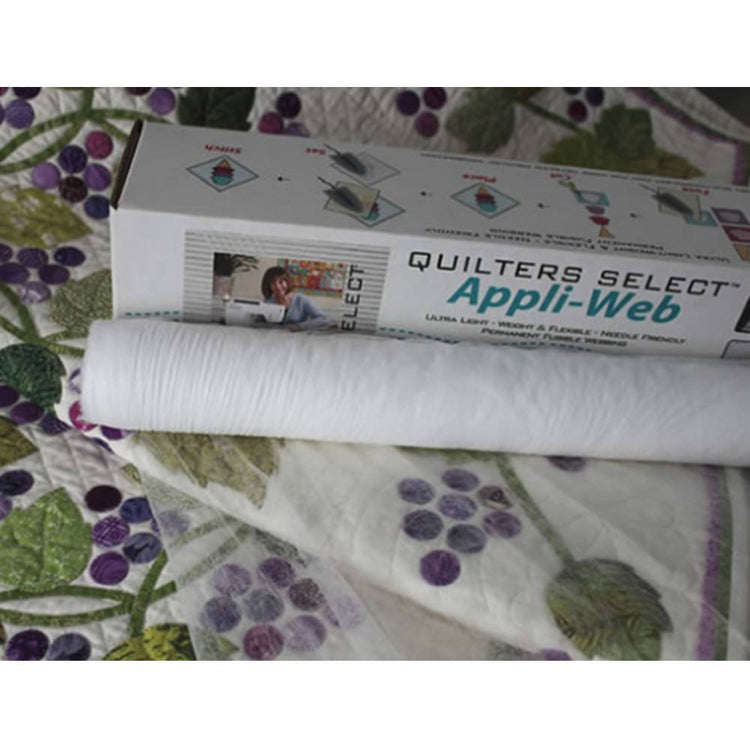 Quilters Select Appli-Web Fusible Webbing - 20in x 25yds image # 47231