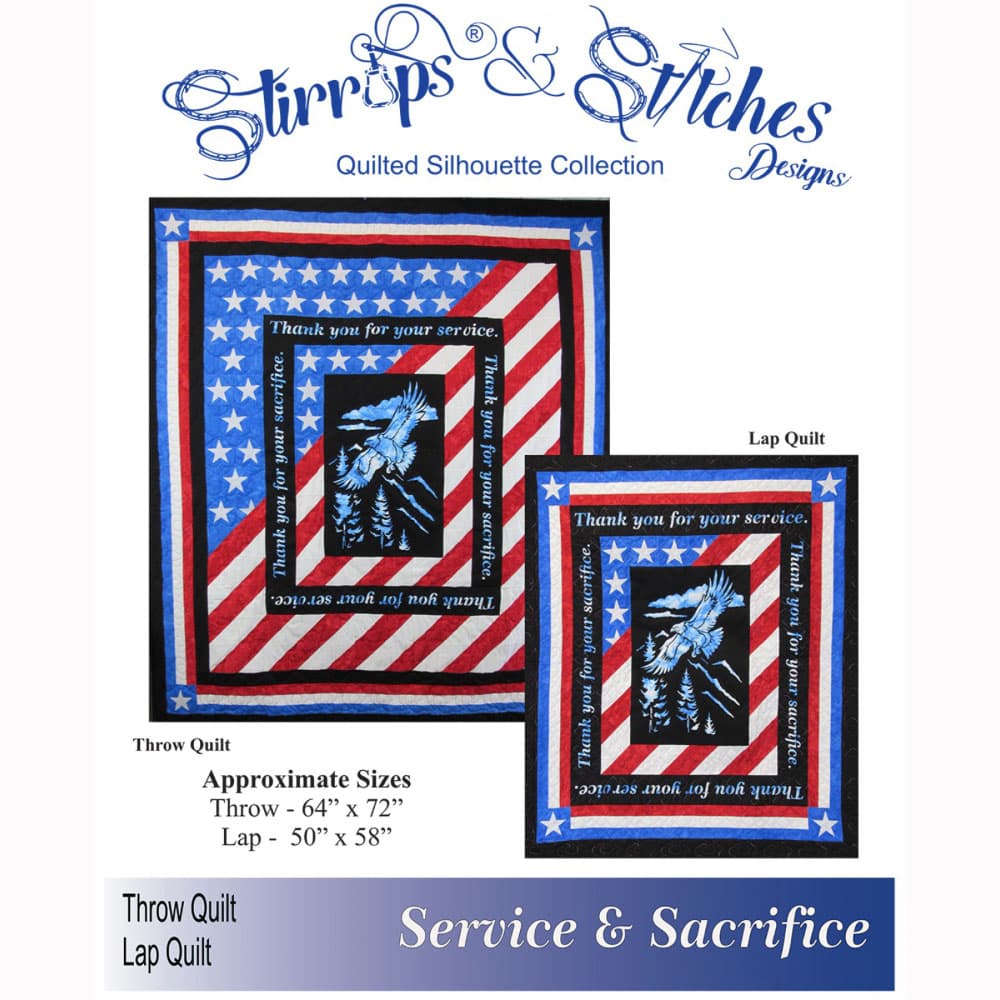 Service & Sacrifice Quilt Kit image # 122506