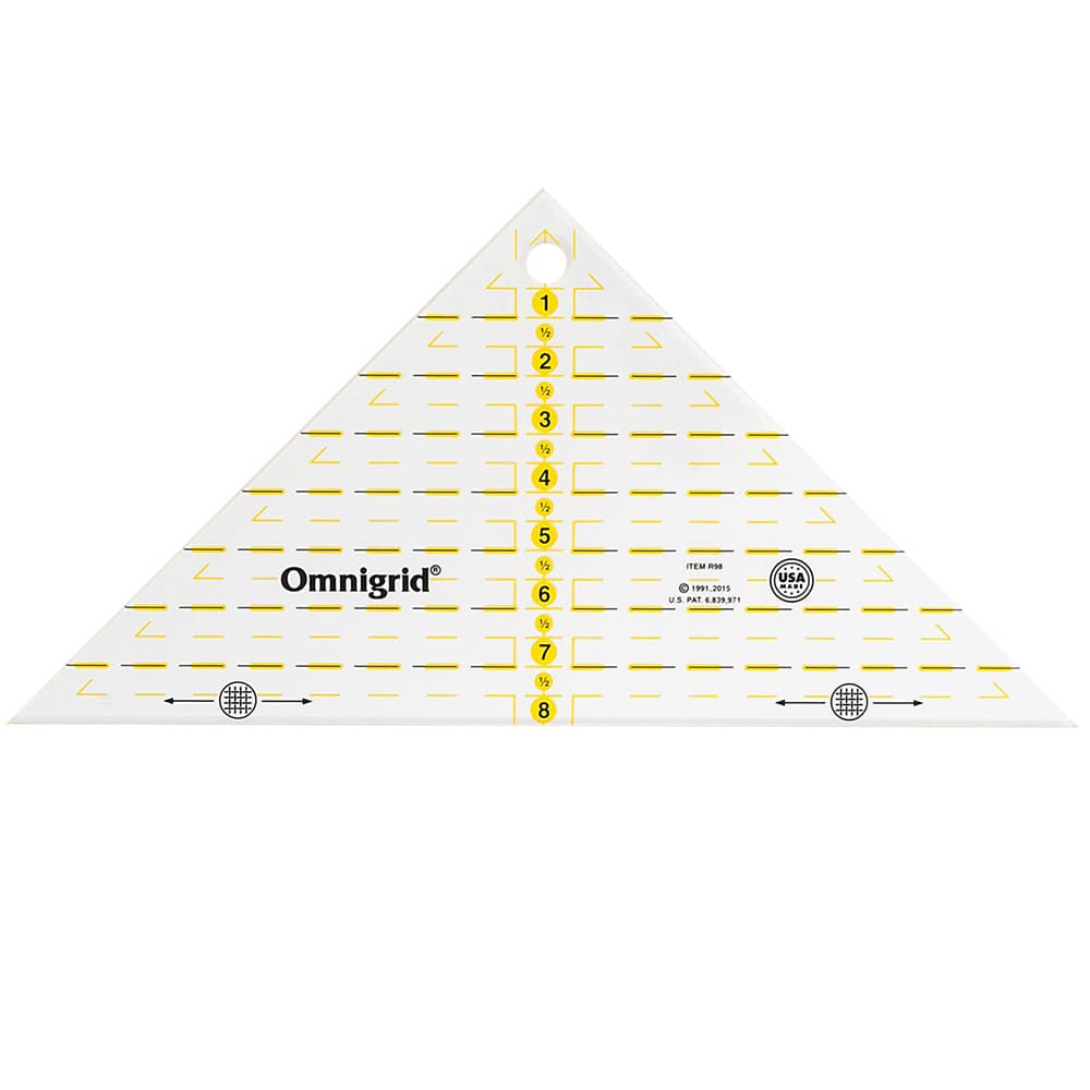 Omnigrid Triangle Ruler 8in image # 87445