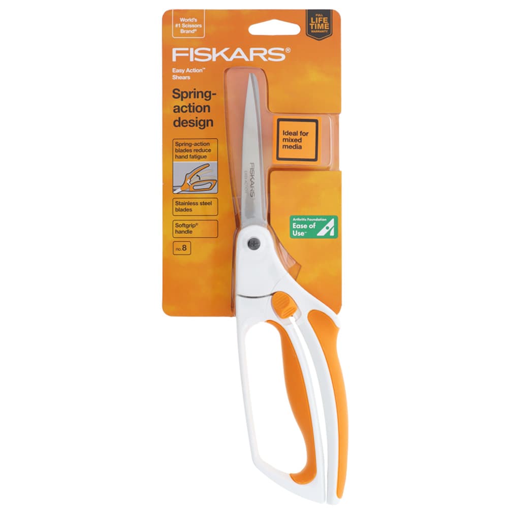 Fiskars 8" Easy Action Shears image # 93256