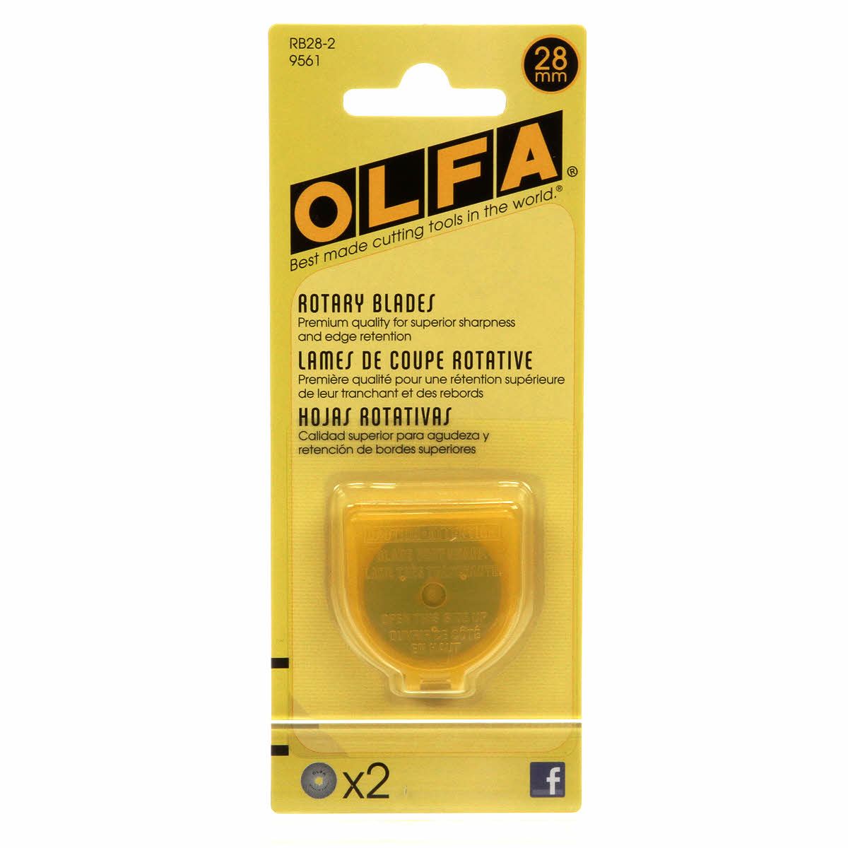 28mm Rotary Blades (2pk), Olfa image # 44848
