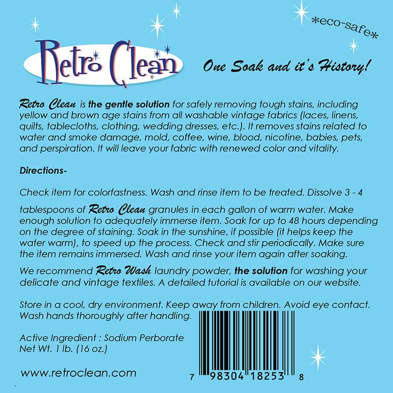 Retro Clean Soak (4oz Bag), Retro Clean image # 105610