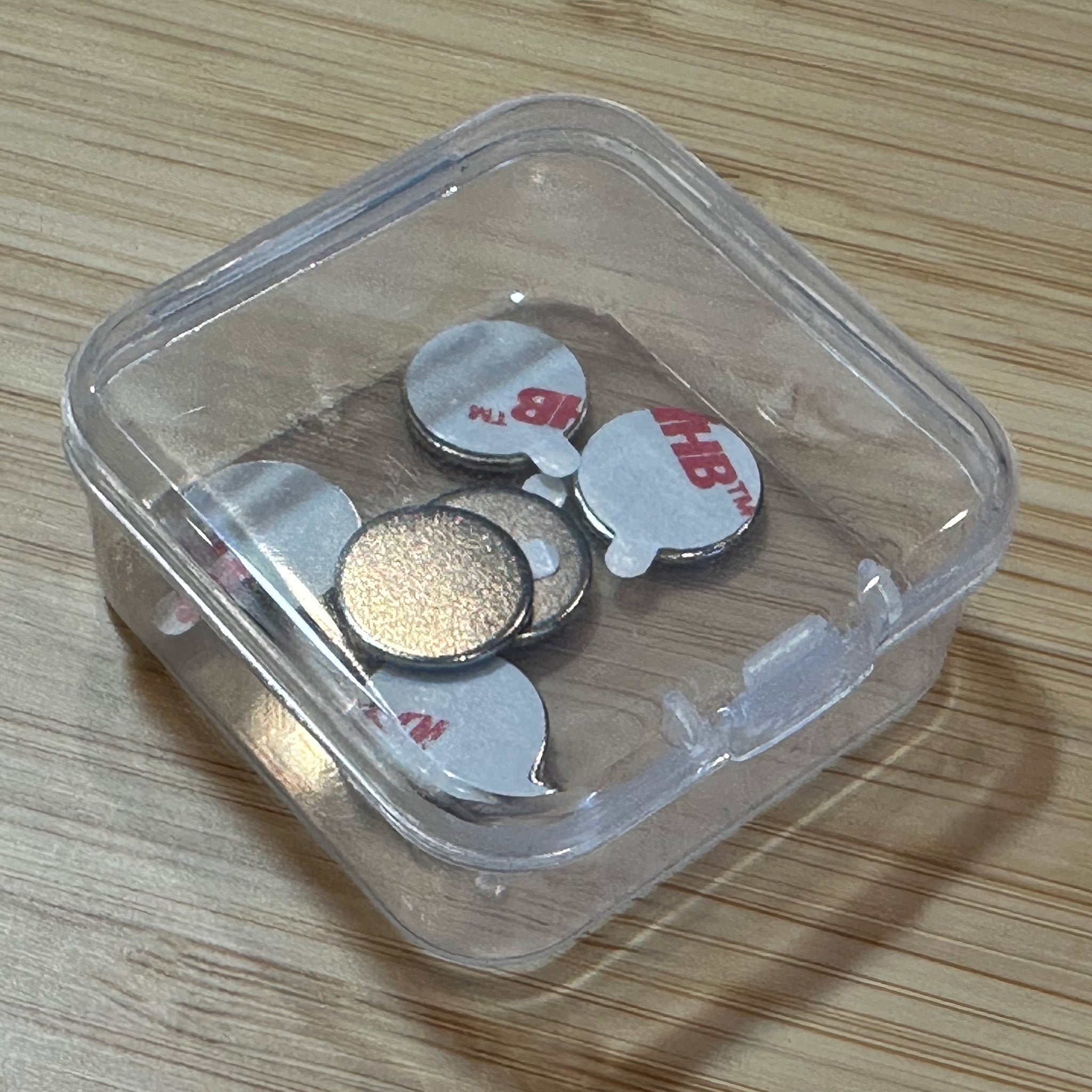 Self-adhesive Steel Discs For Magnetic Ruler Handles