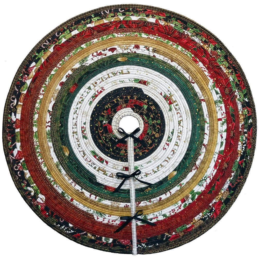 Jelly-Roll Rug Tree Skirt Pattern image # 76015